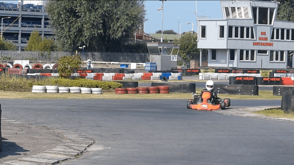 Go-Karting with a Rotax Max at Rye House driven by Alex Payne